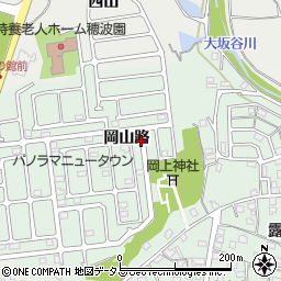 徳島県板野郡板野町大寺岡山路周辺の地図