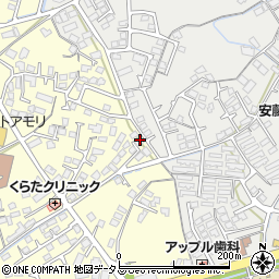 メナード化粧品平川東代行店周辺の地図