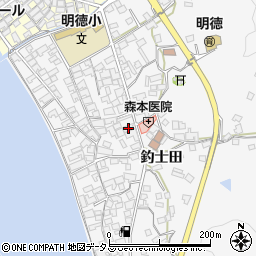 広島県呉市倉橋町釣士田7391周辺の地図