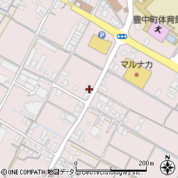 香川県三豊市豊中町本山甲864周辺の地図