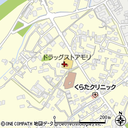 ドラッグストアモリ　黒川店周辺の地図