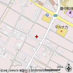 香川県三豊市豊中町本山甲866周辺の地図