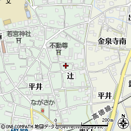 徳島県板野郡板野町大寺辻周辺の地図