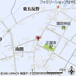 徳島県鳴門市大麻町東馬詰南開46周辺の地図