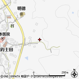 広島県呉市倉橋町釣士田7303周辺の地図