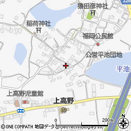 香川県三豊市豊中町上高野2536周辺の地図