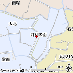 徳島県鳴門市大麻町市場井利の面周辺の地図