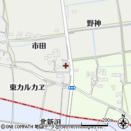 徳島県鳴門市大麻町板東市田29周辺の地図