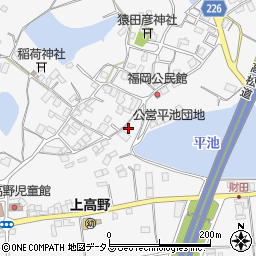 香川県三豊市豊中町上高野3457周辺の地図