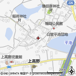 香川県三豊市豊中町上高野3459周辺の地図