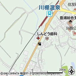 豊浦自動車整備工場周辺の地図