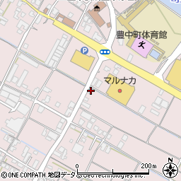 香川県三豊市豊中町本山甲1078周辺の地図
