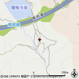 和歌山県海南市鳥居561周辺の地図