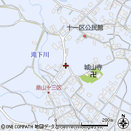 香川県三豊市豊中町岡本2844-1周辺の地図