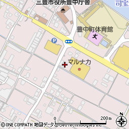 香川県三豊市豊中町本山甲936周辺の地図