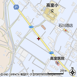 香川県観音寺市高屋町877周辺の地図