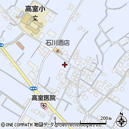 香川県観音寺市高屋町858周辺の地図