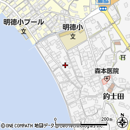 広島県呉市倉橋町釣士田7452周辺の地図