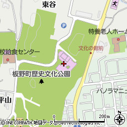 板野町文化の館さくらホール周辺の地図