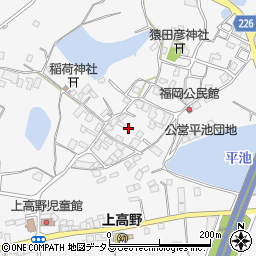 香川県三豊市豊中町上高野3463周辺の地図