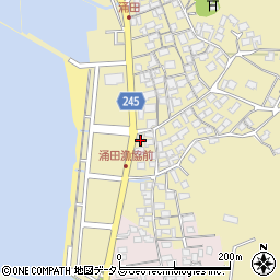 山口県下関市豊浦町大字涌田後地754-1周辺の地図