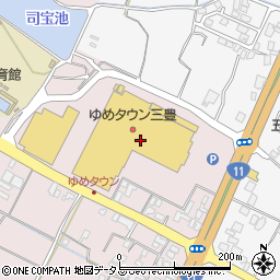 香川県三豊市豊中町本山甲22周辺の地図