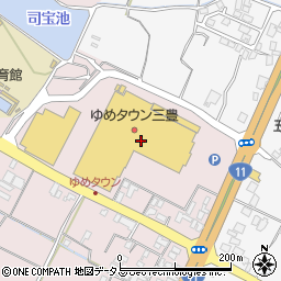 炙り一番　ゆめタウン三豊店周辺の地図