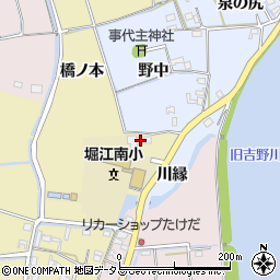 徳島県鳴門市大麻町西馬詰橋ノ本周辺の地図