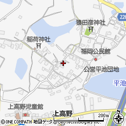 香川県三豊市豊中町上高野3468周辺の地図