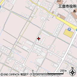 香川県三豊市豊中町本山甲825周辺の地図