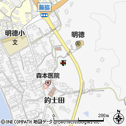 広島県呉市倉橋町釣士田7374周辺の地図