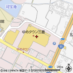 広島お好み一番地 ゆめタウン三豊店周辺の地図