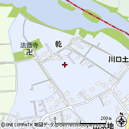 徳島県板野郡藍住町乙瀬乾周辺の地図