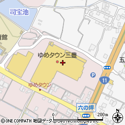 ゆめタウン三豊　１Ｆスパッソ周辺の地図