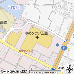 香川銀行ゆめタウン三豊 ＡＴＭ周辺の地図