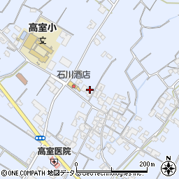 香川県観音寺市高屋町1917周辺の地図
