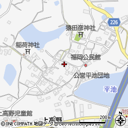 香川県三豊市豊中町上高野3475周辺の地図