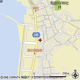 山口県下関市豊浦町大字涌田後地711周辺の地図