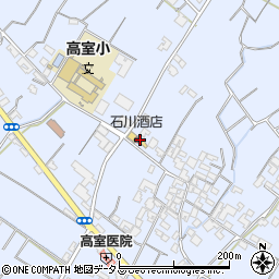 香川県観音寺市高屋町861周辺の地図