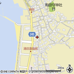 山口県下関市豊浦町大字涌田後地711-1周辺の地図