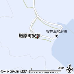 長崎県対馬市厳原町安神周辺の地図