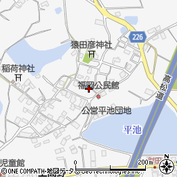 香川県三豊市豊中町上高野3449周辺の地図