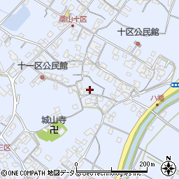 香川県三豊市豊中町岡本2677周辺の地図