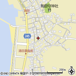 山口県下関市豊浦町大字涌田後地715周辺の地図