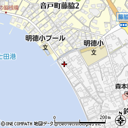 広島県呉市倉橋町釣士田7435周辺の地図
