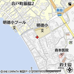 広島県呉市倉橋町釣士田7479周辺の地図