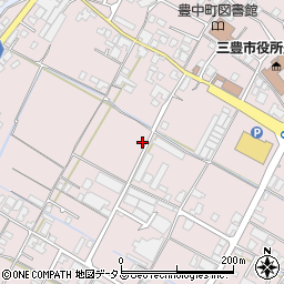 香川県三豊市豊中町本山甲823周辺の地図