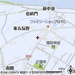 徳島県鳴門市大麻町東馬詰南開64周辺の地図