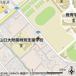 山口　社交ダンス・クラブ周辺の地図