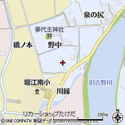 徳島県鳴門市大麻町東馬詰野中8-3周辺の地図